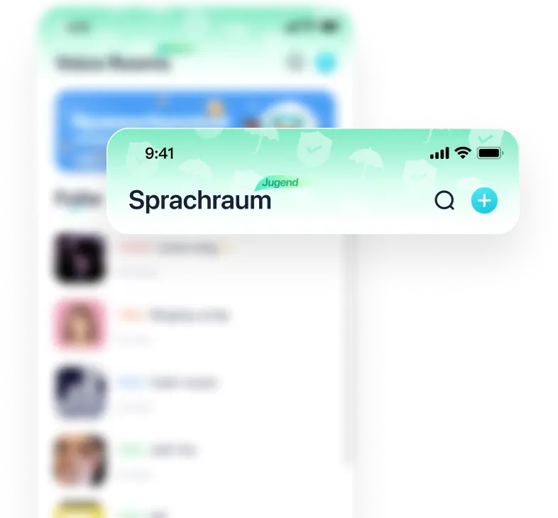 Voiceraum vollständig isoliert